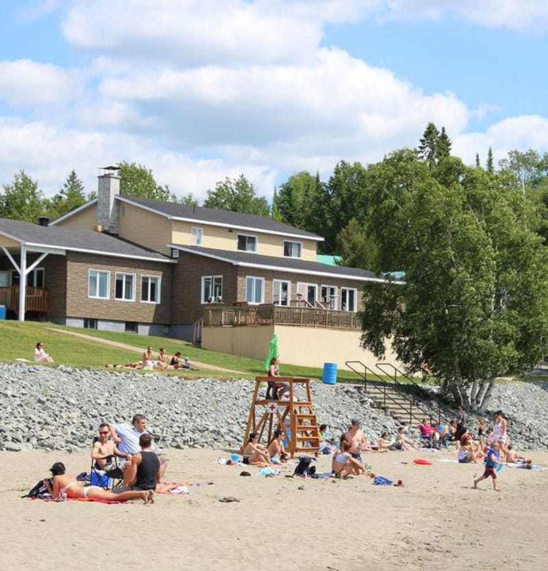 plage surveillée sable camping sagittaire 2001 plage camping sagittaire 2001